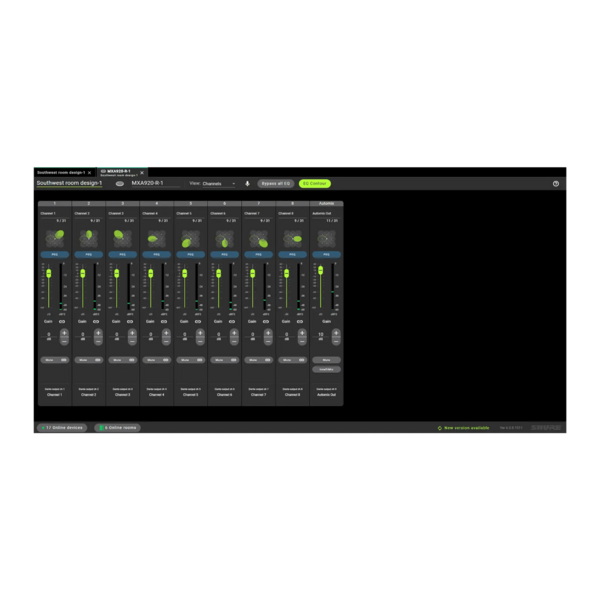 SHURE DESIGNER SYSTEM CONFIRGURATION SOFTWARE MAKES ONSITE INSTALLATION & PRODUCT MANAGEMENT SIMPLE